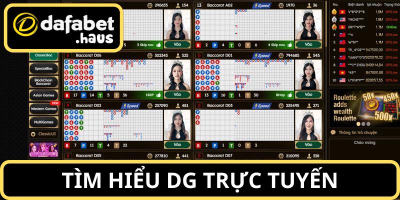 Đôi nét về sảnh DG trực tuyến Dafabet
