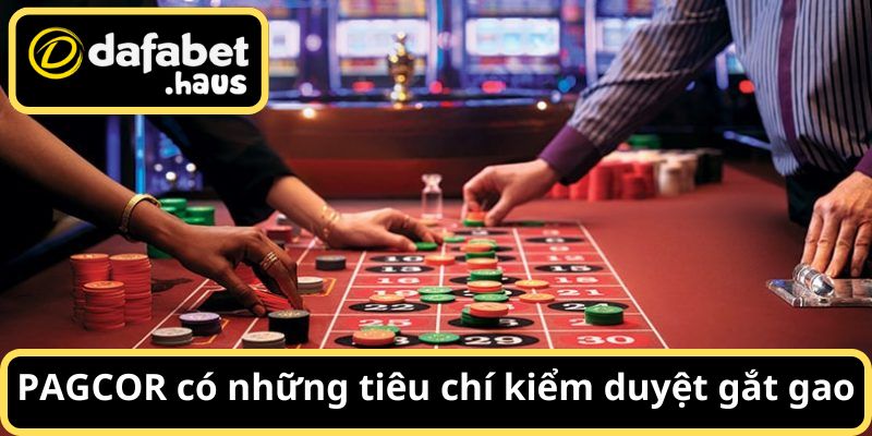 Giấy phép hoạt động Dafabet được PAGCOR chứng nhận