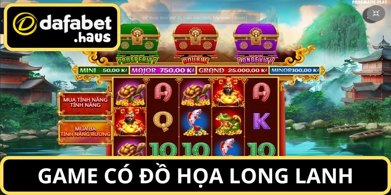 Đồ họa game tại sảnh PP bắt mắt